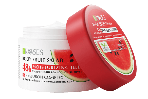 FRUIT SALAD – 48h hydratačné gélové telové mlieko s hyalurónovým komplexom a melónom 200 ml - NATURE OF AGIVA