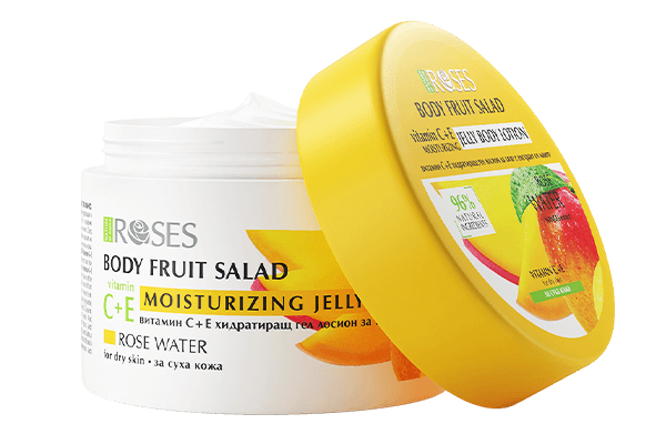 FRUIT SALAD – Vitamín C+E hydratačné gélové telové mlieko s mangom 200 ml - NATURE OF AGIVA