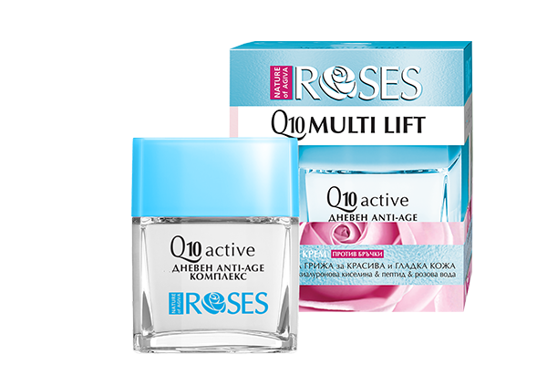 Q10 MULTILIFT denný gélový krém proti vráskam 50ml - NATURE OF AGIVA