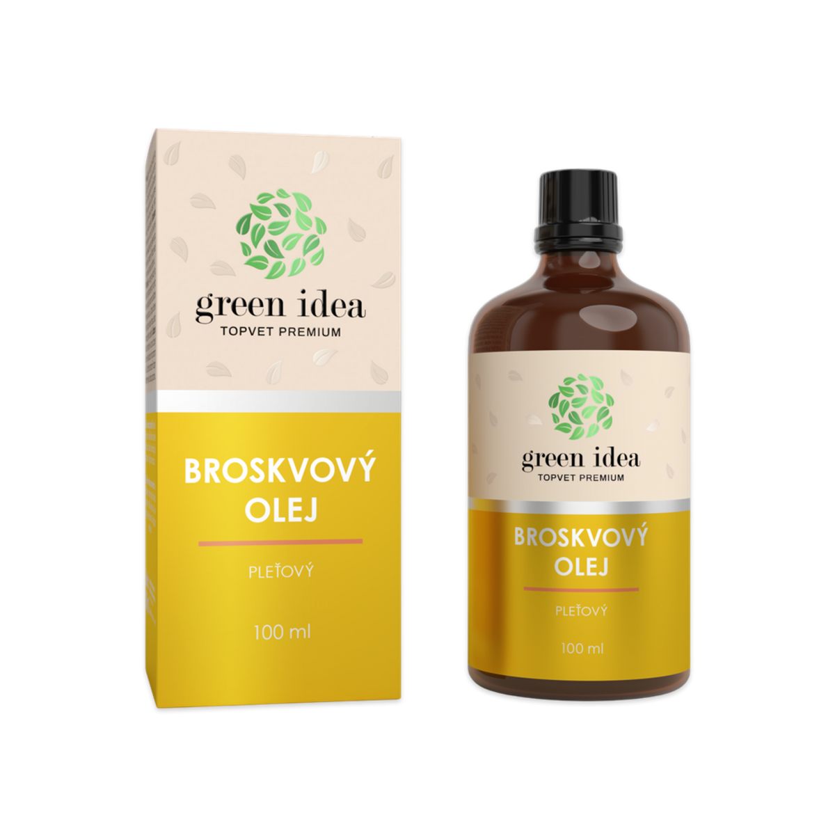 Broskyňový pleťový olej 100 ml – Green idea