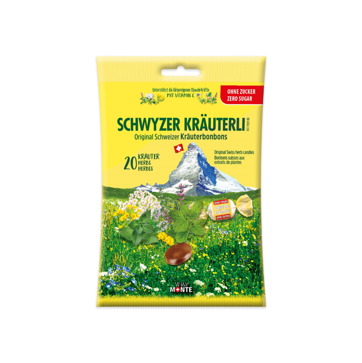 Bylinné cukríky – bylinky bez cukru 75 g – Green idea