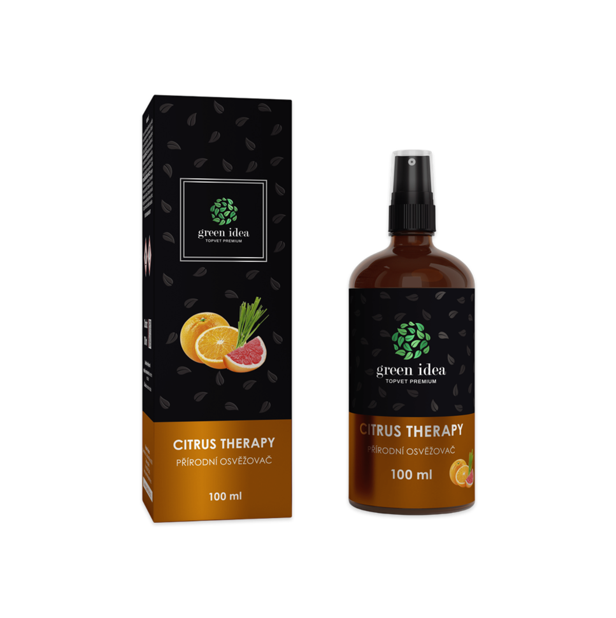 CITRUS THERAPY - prírodný osviežovač vzduchu 100 ml – Green idea