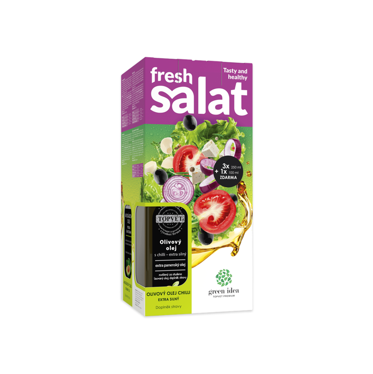 Fresh šalát 3+1 zdarma – Green idea