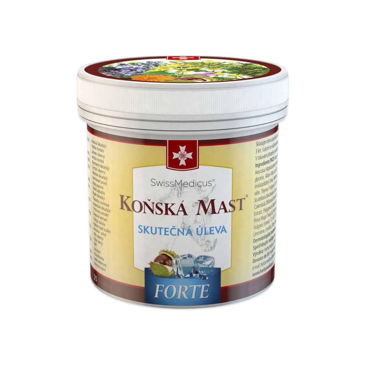 Konská masť forte chladivá 250 ml – Green idea