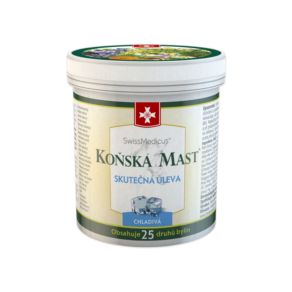 Konská masť chladivá 250 ml – Green idea