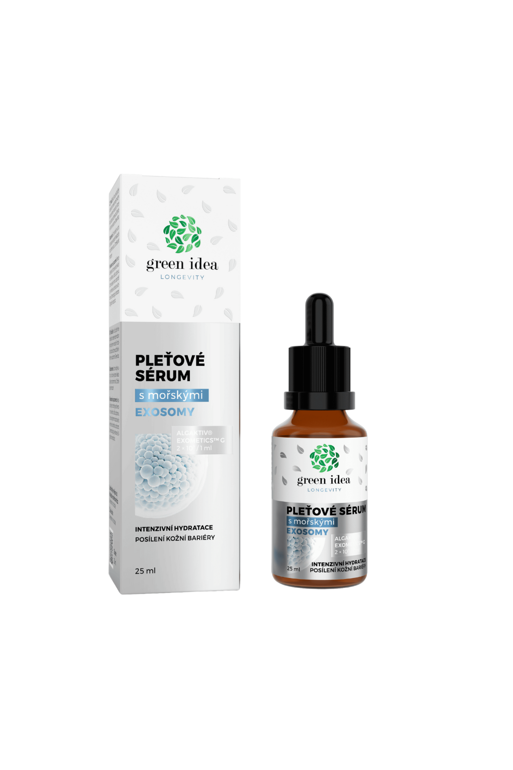 Pleťové sérum s exozómami – 25 ml – Green idea