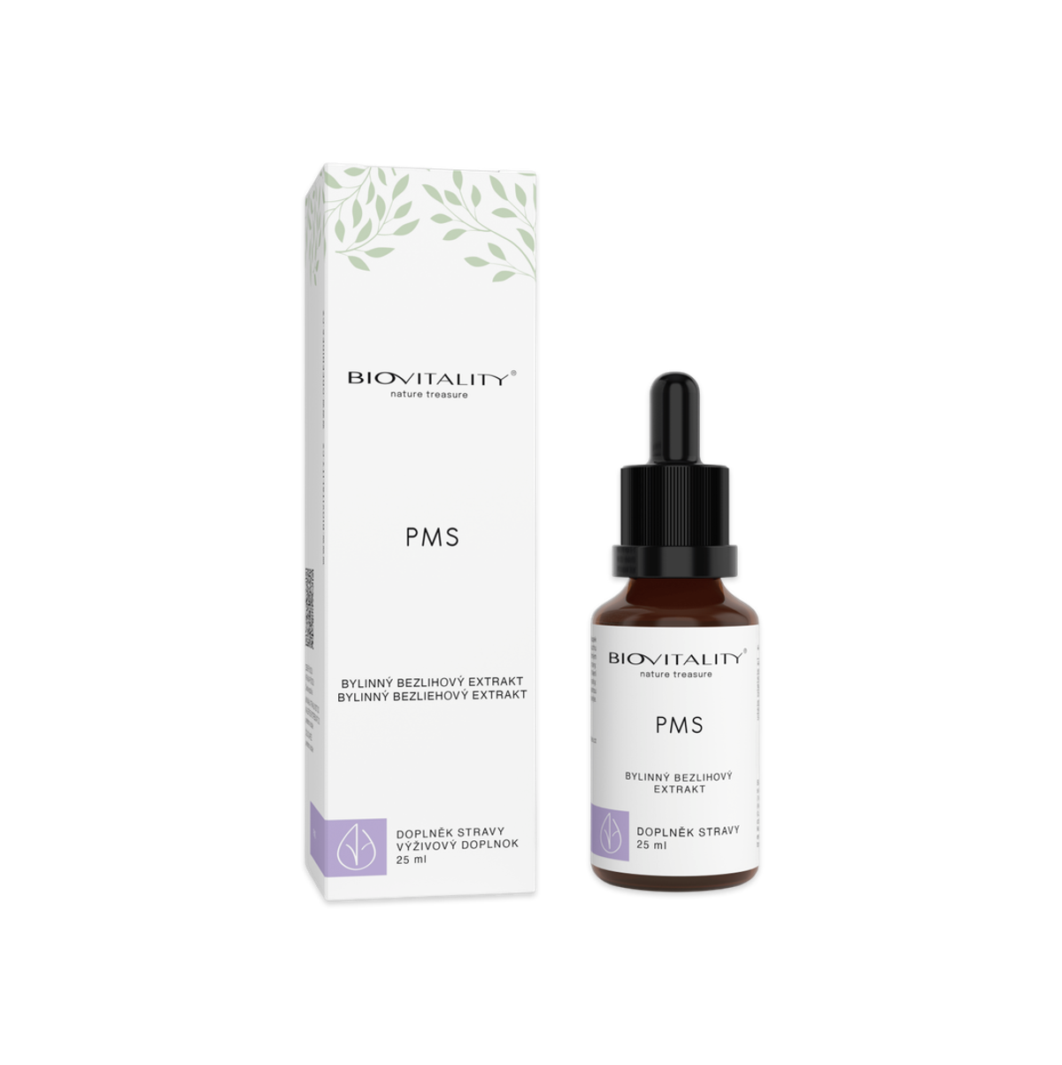 PMS bezalkoholová tinktúra – kvapky 25 ml – Green idea