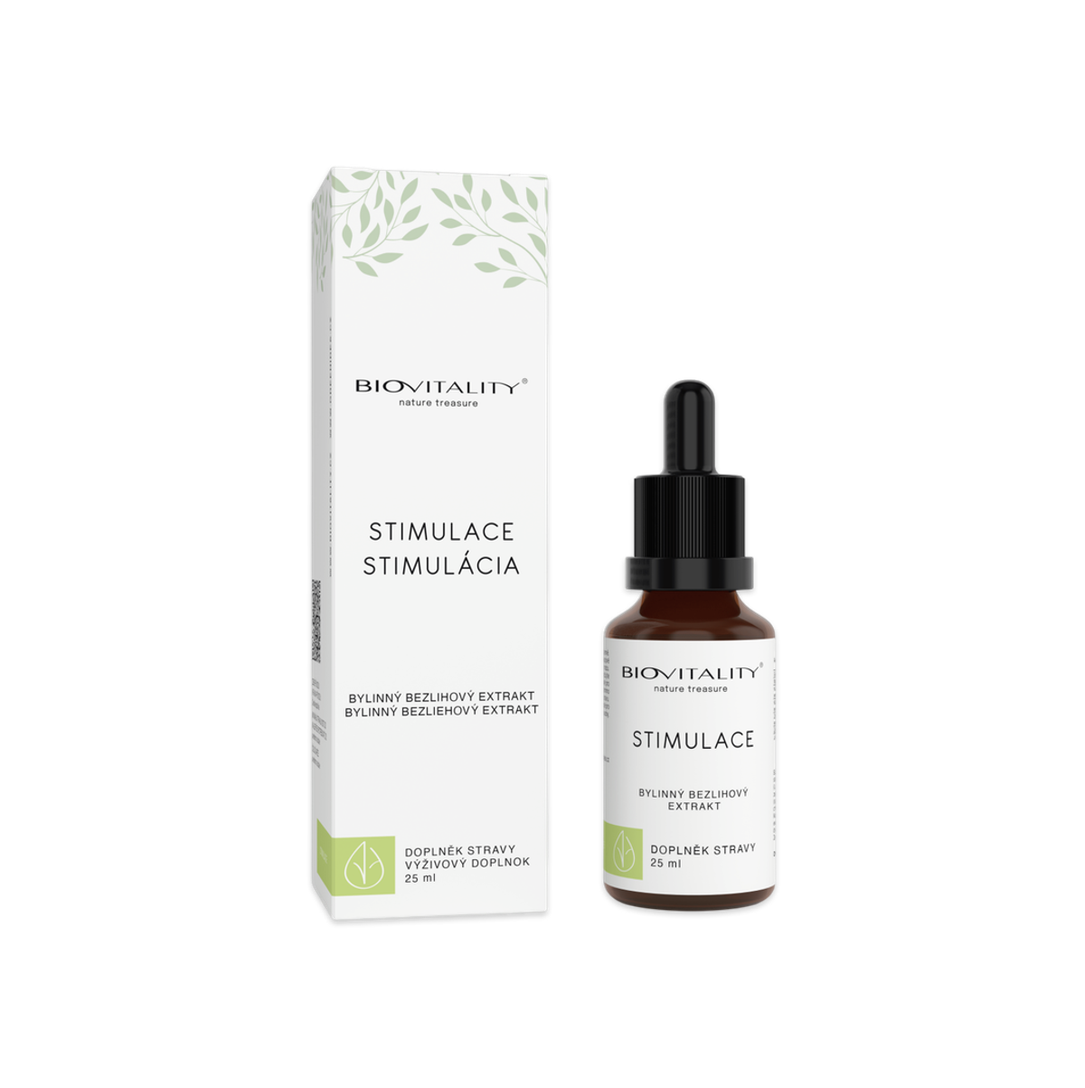 Stimulácia bezliehová tinktúra – kvapky 25 ml – Green idea