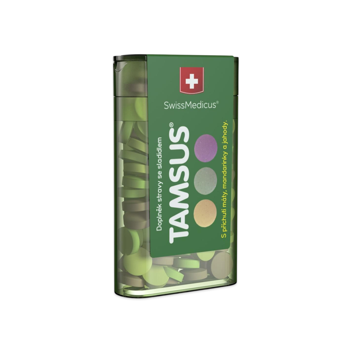 TAMSUS pastilky pre lepšie trávenie – 40 kapsúl – Green idea