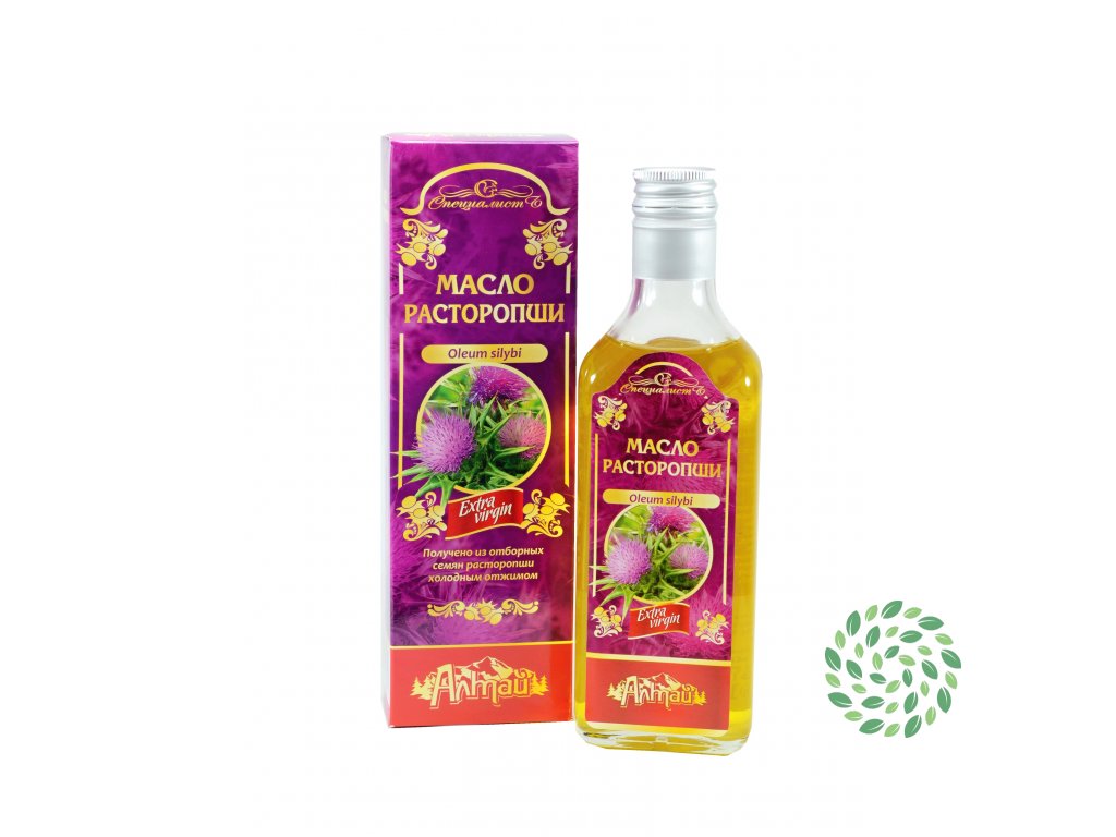 100% olej z pestreca mariánskeho