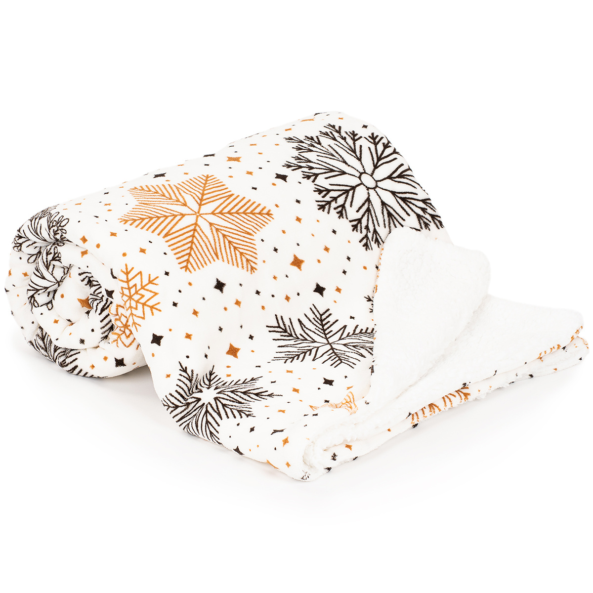 4Home Baránková deka Snowflake Glamour