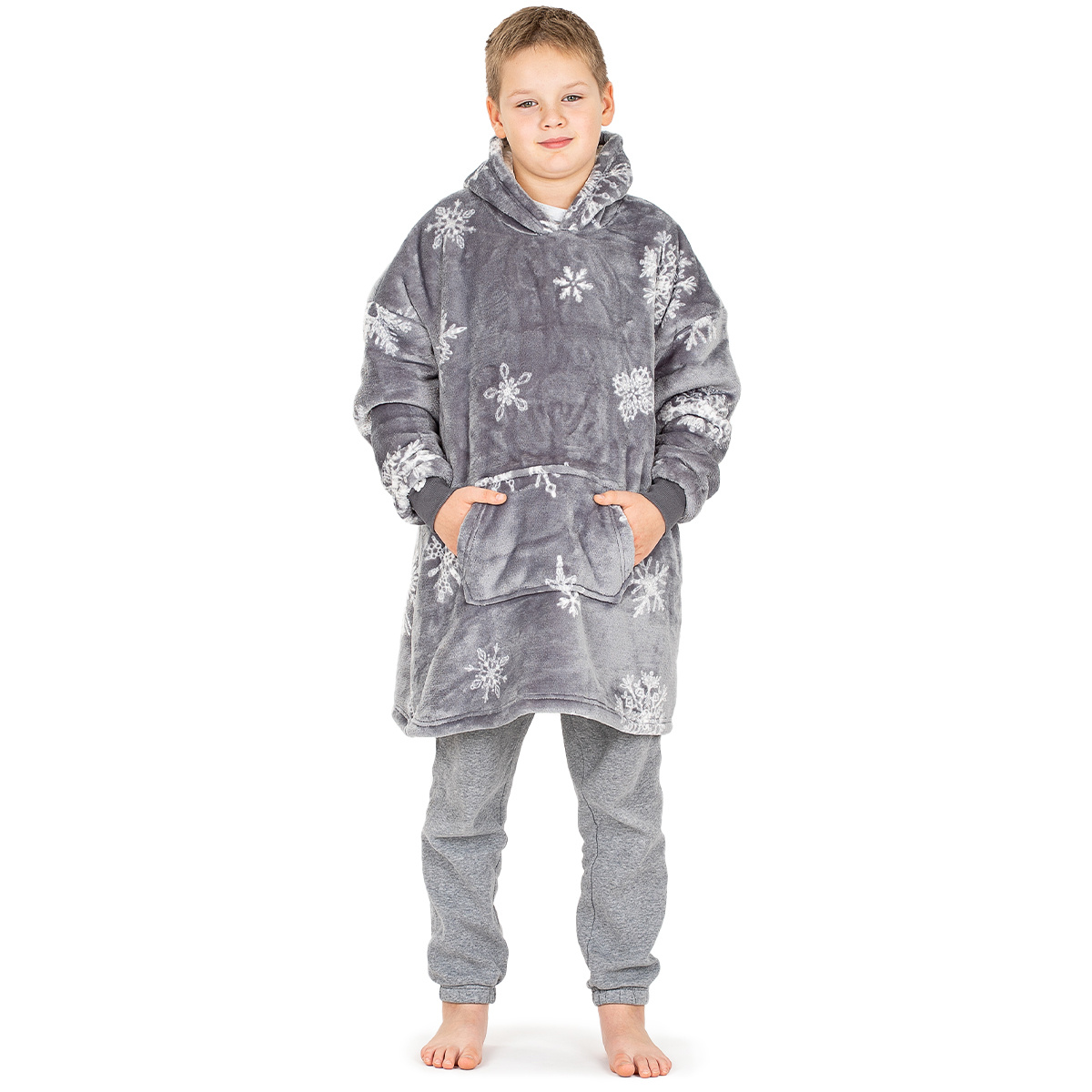 4Home Baránková mikina mikroplyš Silent Snowfall