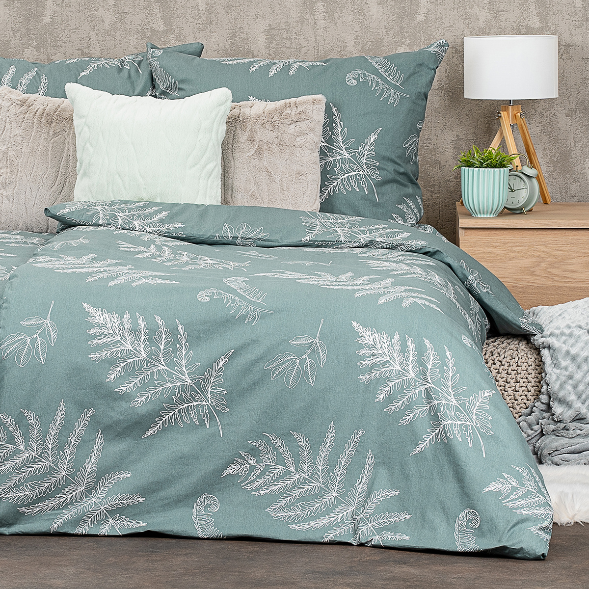 4Home Bavlnené obliečky Fern