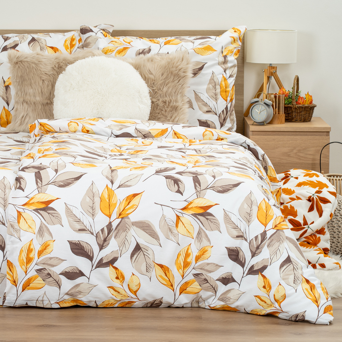 4Home Bavlnené obliečky renforcé Autumn Leaves