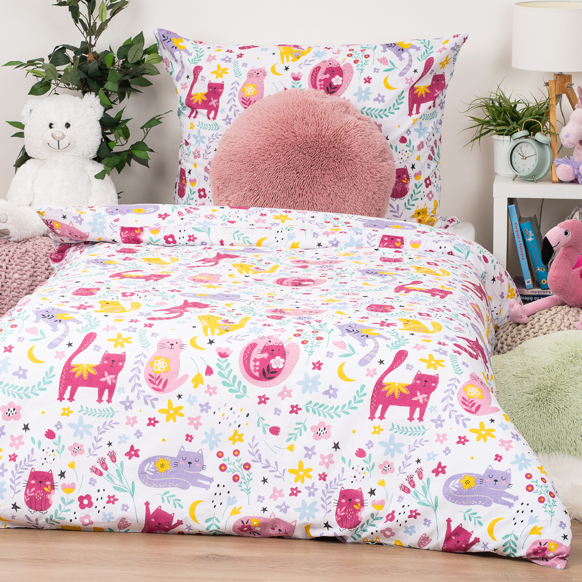 4Home Deětské bavlnené obliečky Playful Paws 4Home Deětské bavlnené obliečky Playful Paws