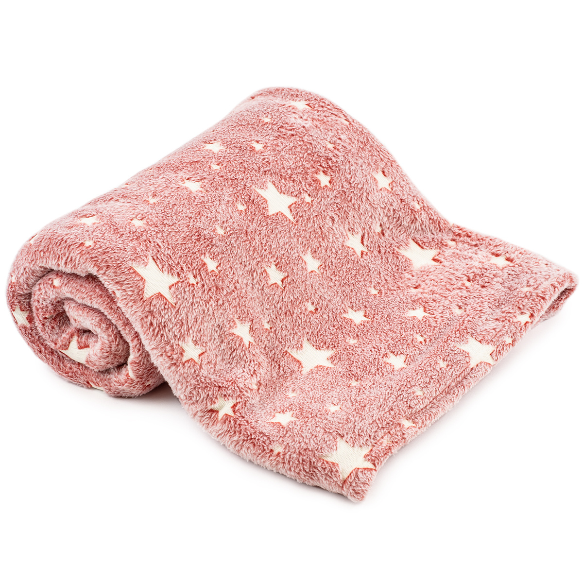 4Home Deka Soft Dreams Stars svietiaca červená