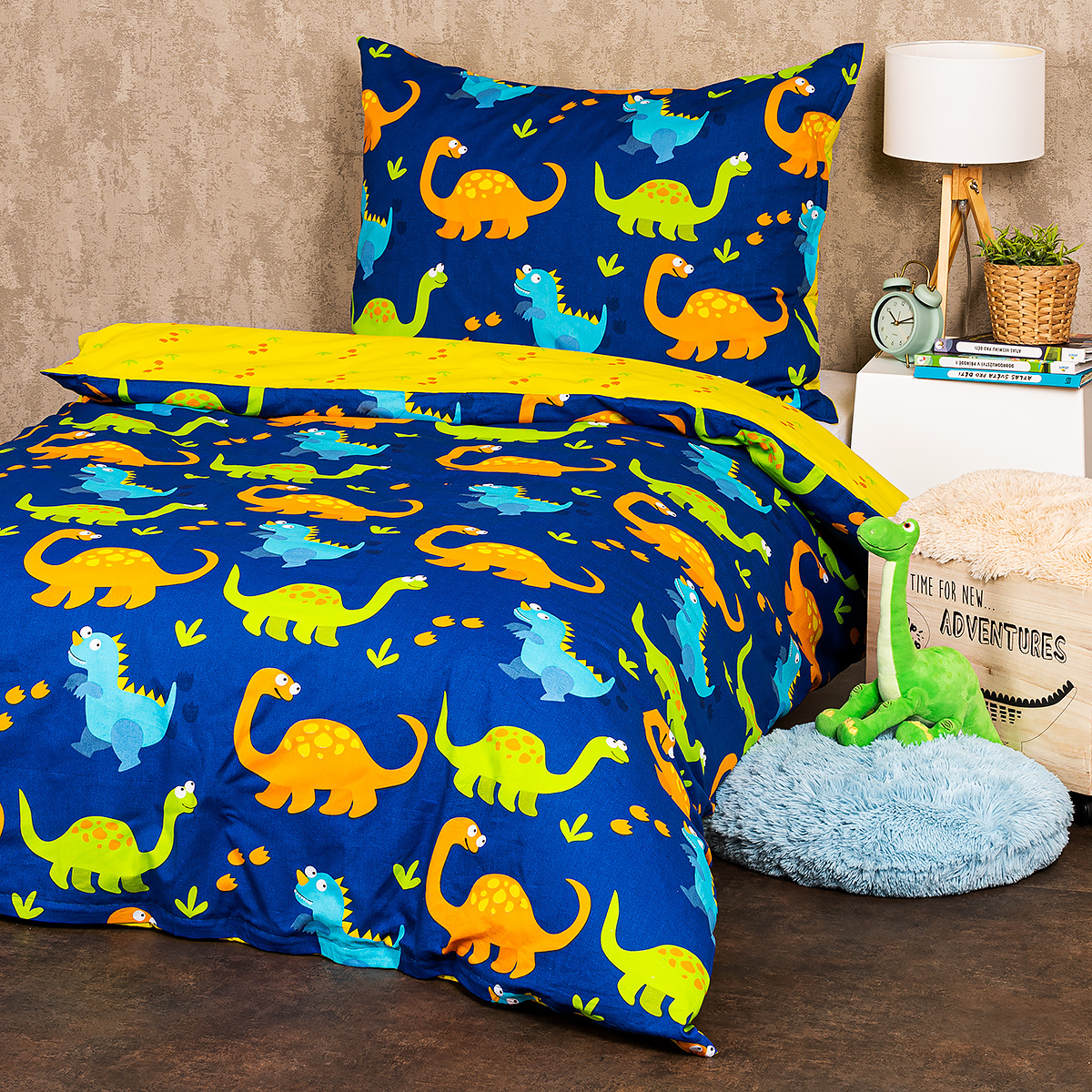 4Home Dětské bavlnené obliečky Dino