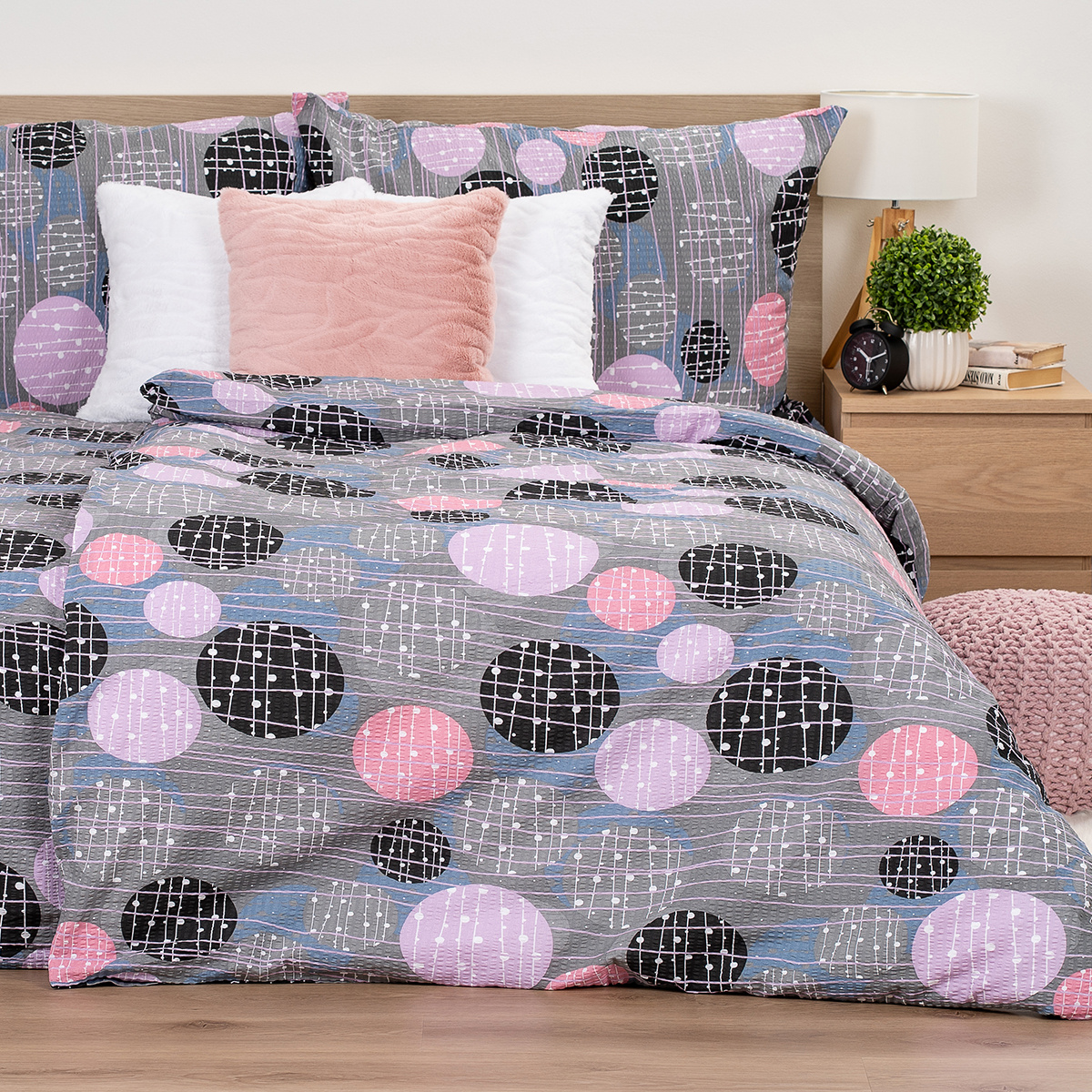 4Home Krepové obliečky Pink illusion