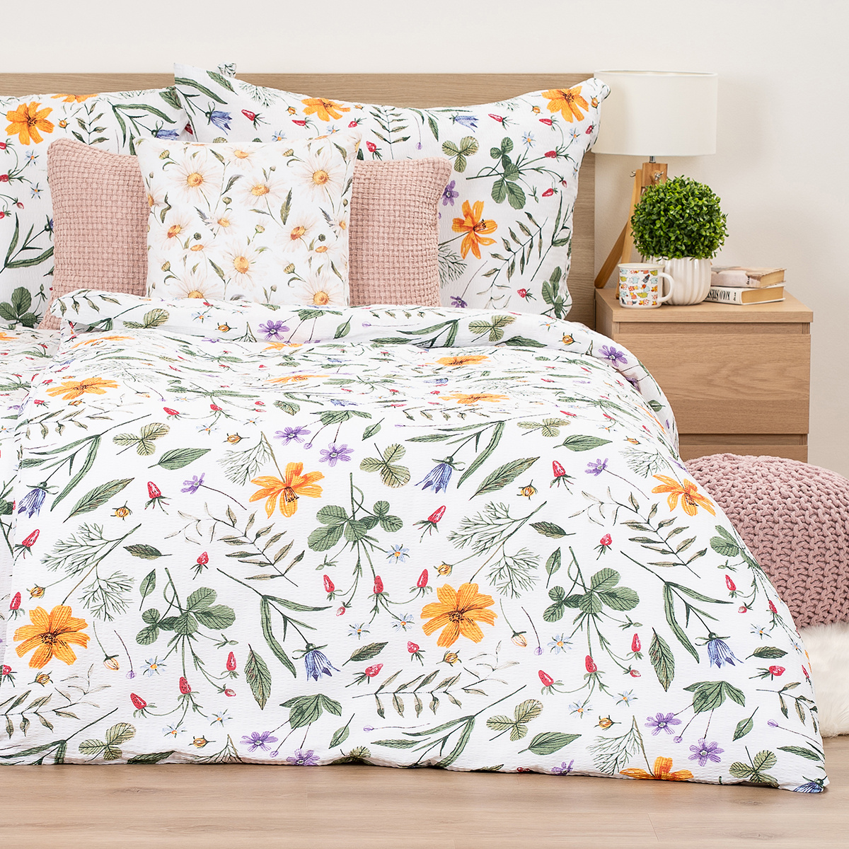 4Home Krepové obliečky Wildflower Bliss