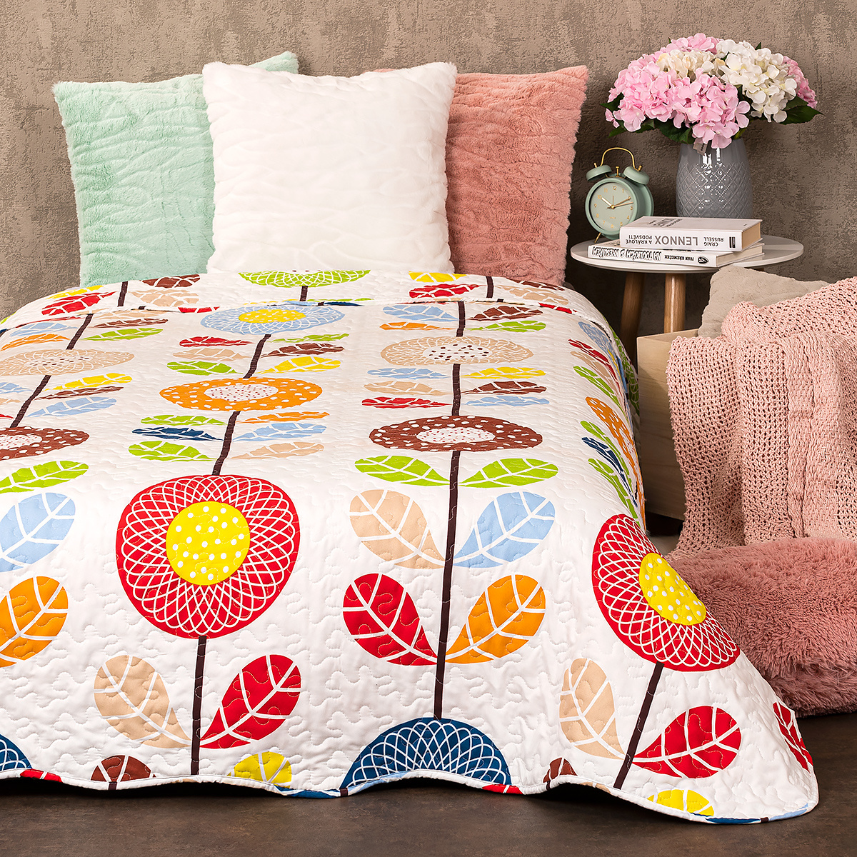 4Home Prehoz na posteľ Kylie