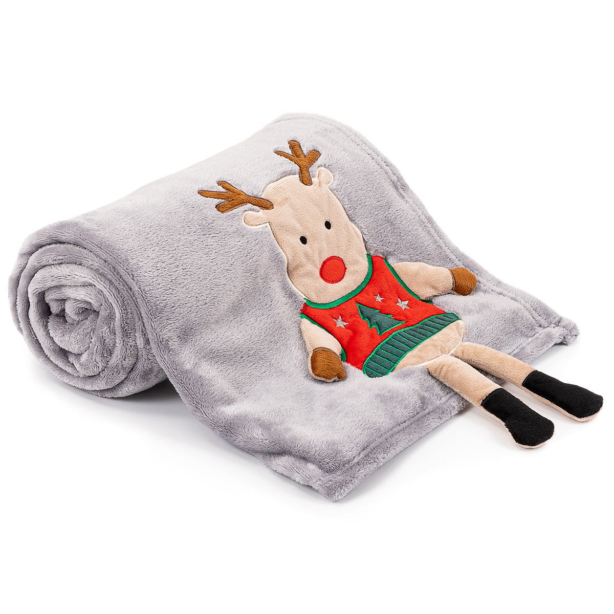 4Home Vianočná deka Xmas Reindeer