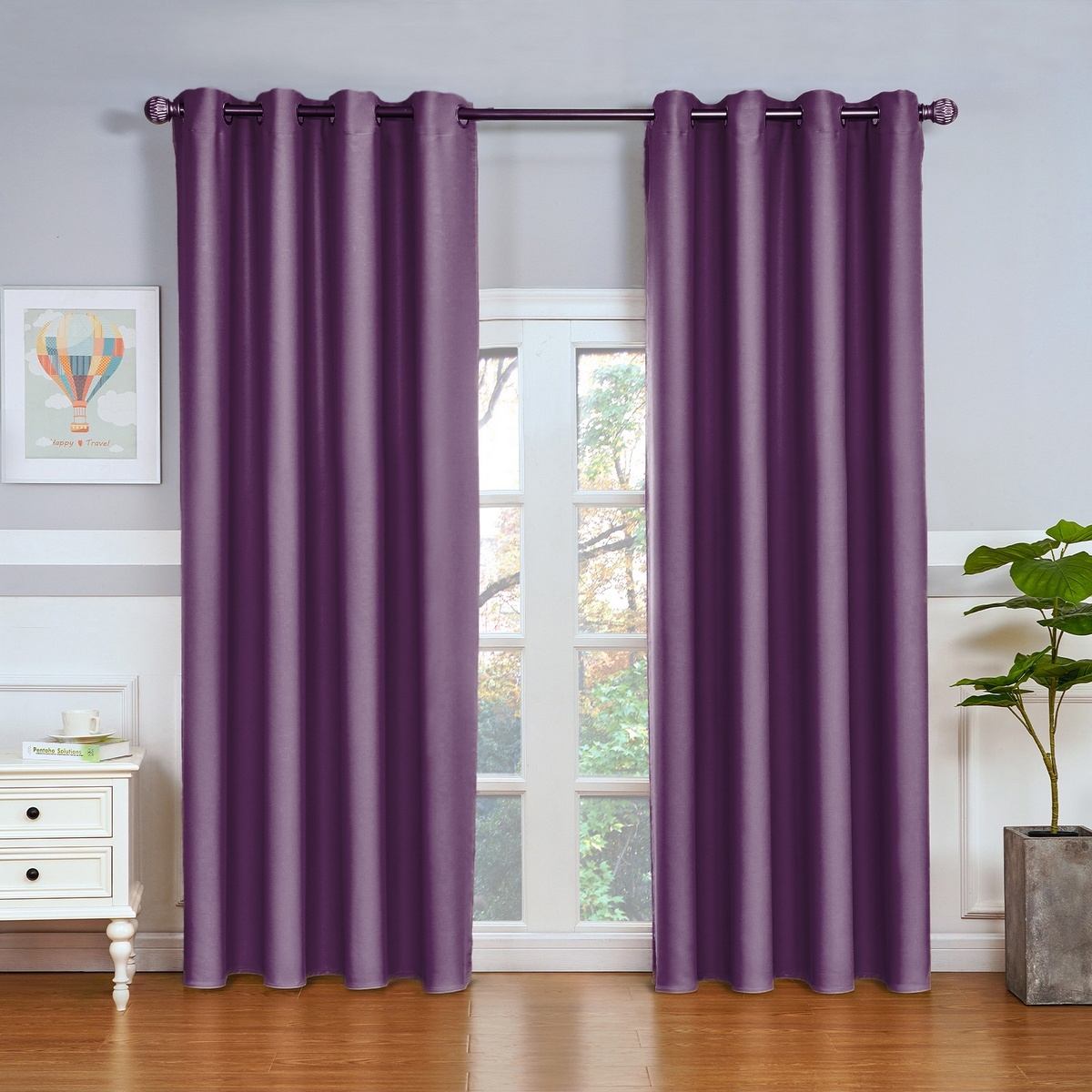 4Home Zatemňovací záves Paris fialová 4Home Zatemňovací záves Paris fialová
