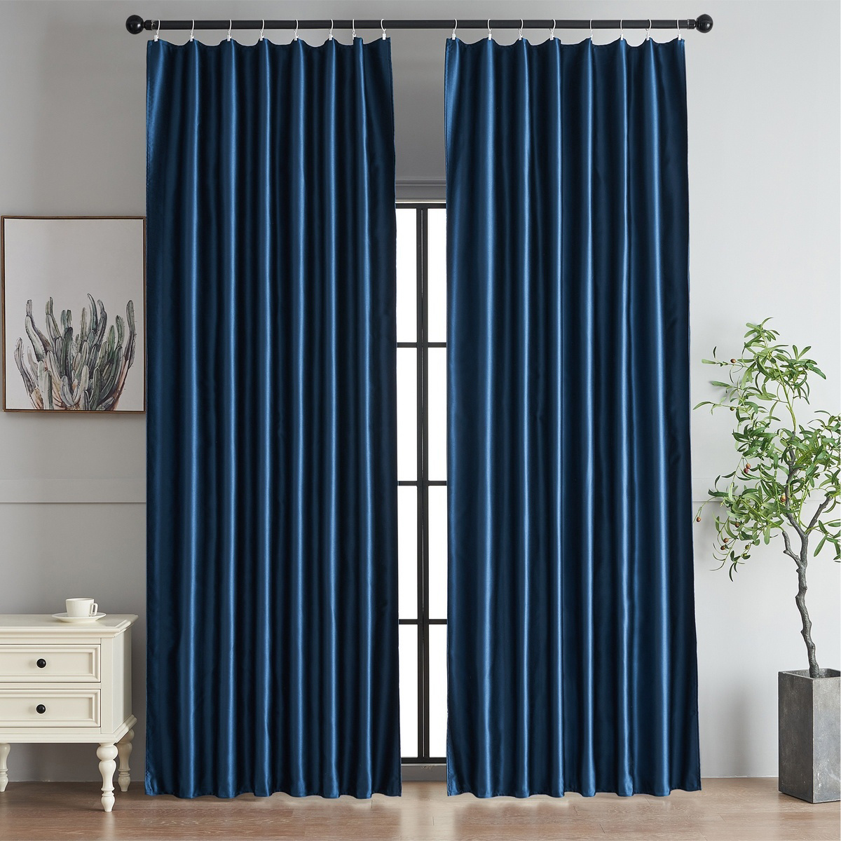 4Home Zatemňovací záves s krúžkami Cairo tmavomodrá 4Home Zatemňovací záves s krúžkami Cairo tmavomodrá