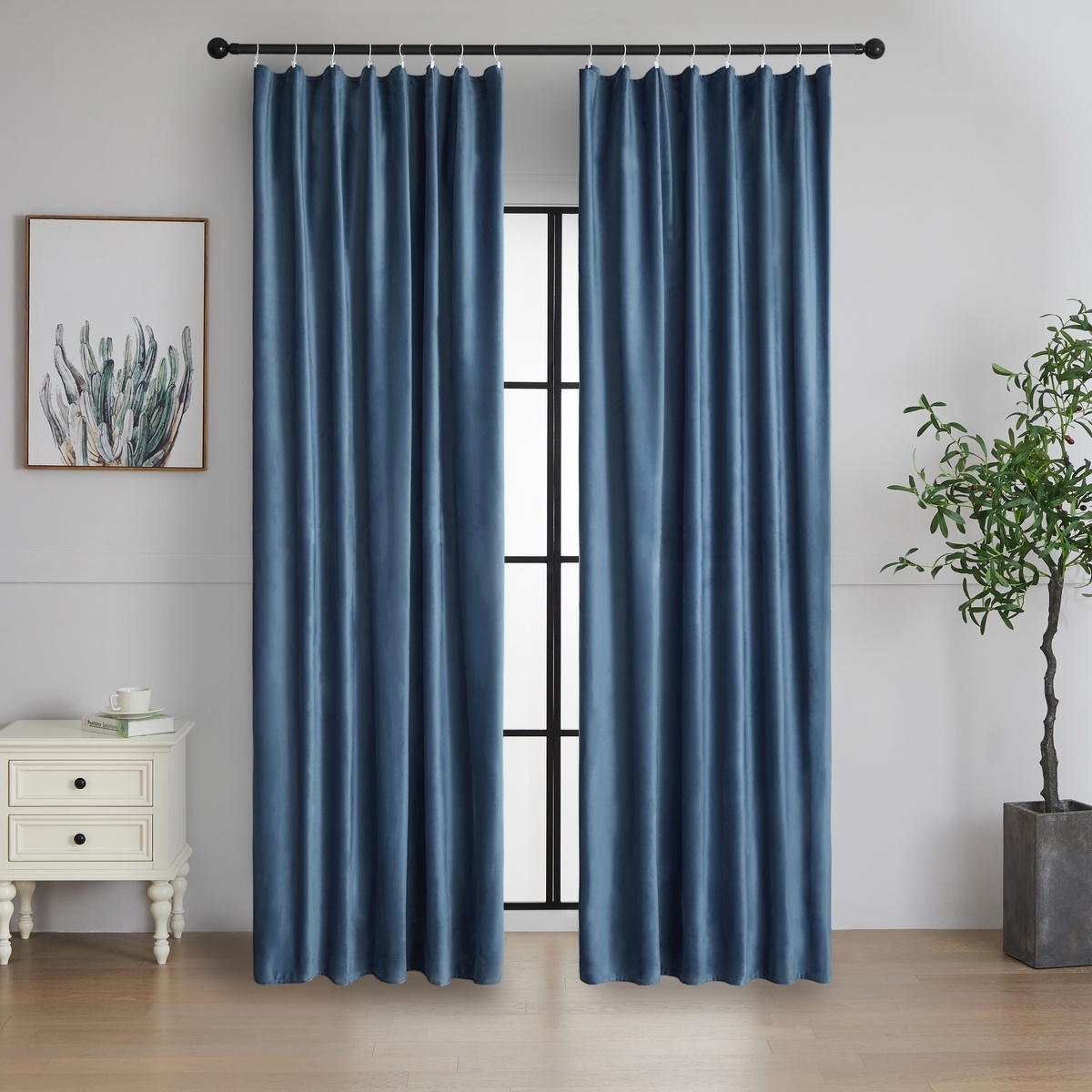 4Home Zatemňovací záves s krúžkami Paris tmavomodrá 4Home Zatemňovací záves s krúžkami Paris tmavomodrá