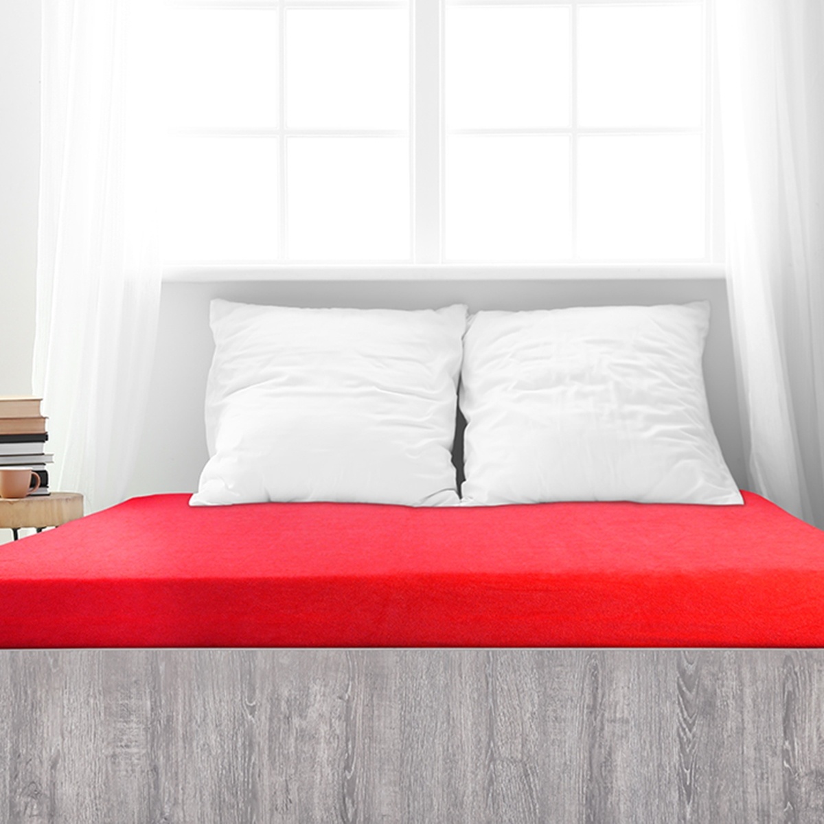 4Home froté prestieradlo Ideál červená