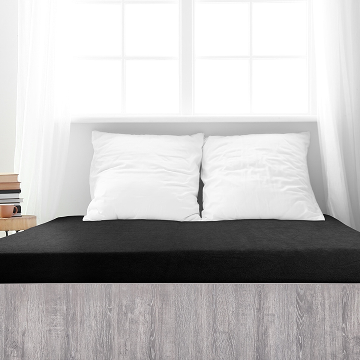 4Home froté prestieradlo Perfect čierna