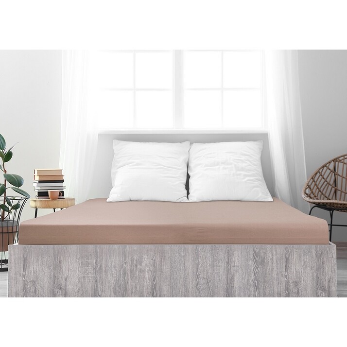 4Home jersey prestieradlo Ideál orechová