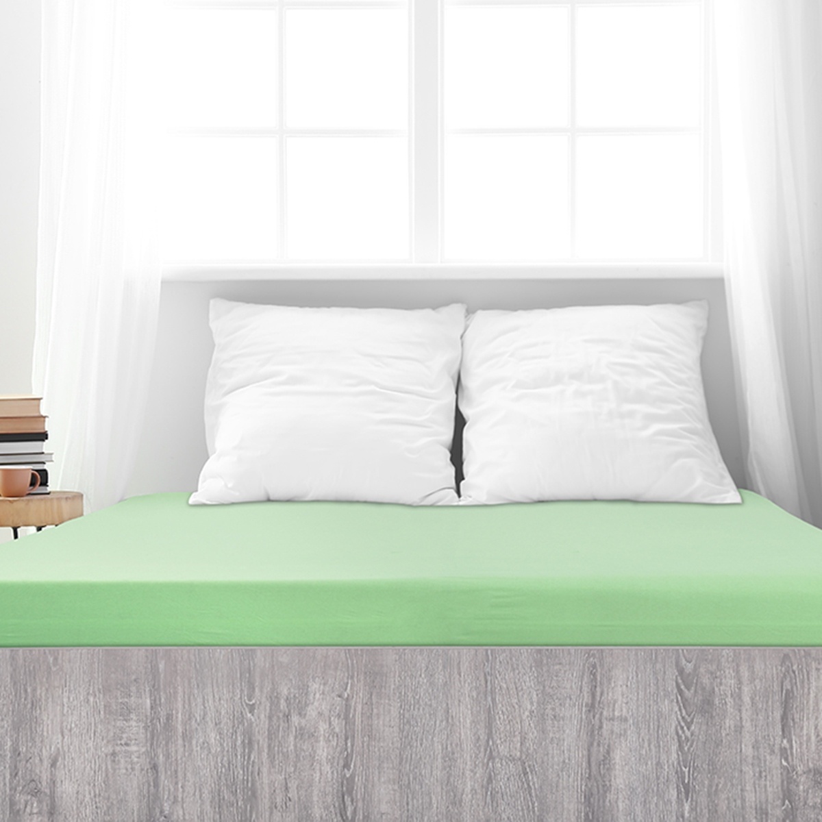 4Home jersey prestieradlo Mako zelená