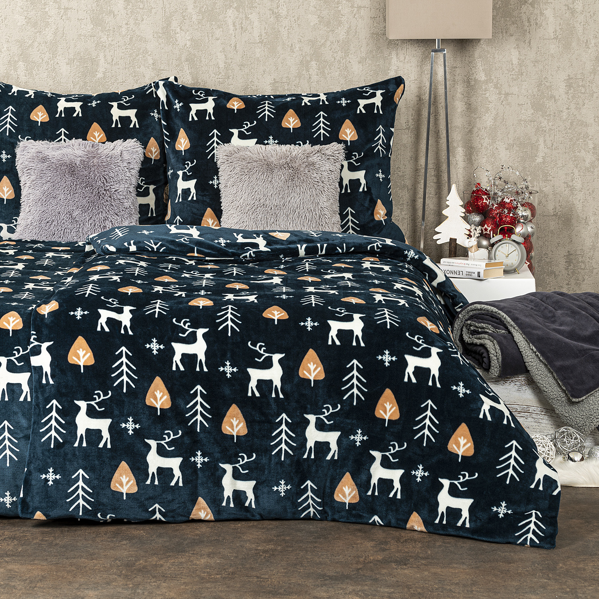 4Home obliečky mikroflanel Nordic Deer