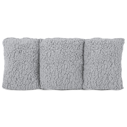 4home Vankúš pod chrbát baránok sivá 4home Vankúš pod chrbát baránok sivá