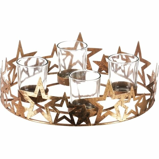 Adventný svietnik Hviezdy