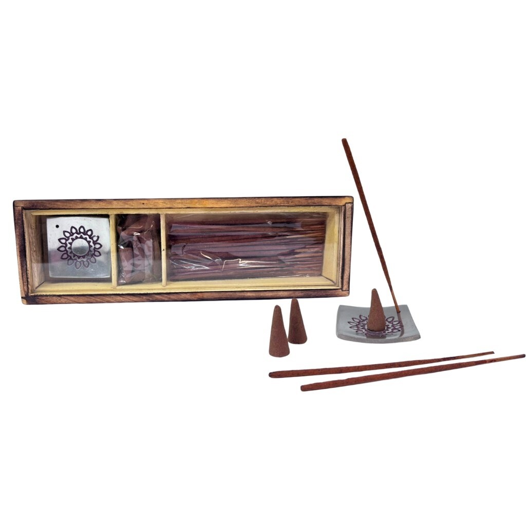 Arome Drevená darčeková súprava vonných tyčiniek