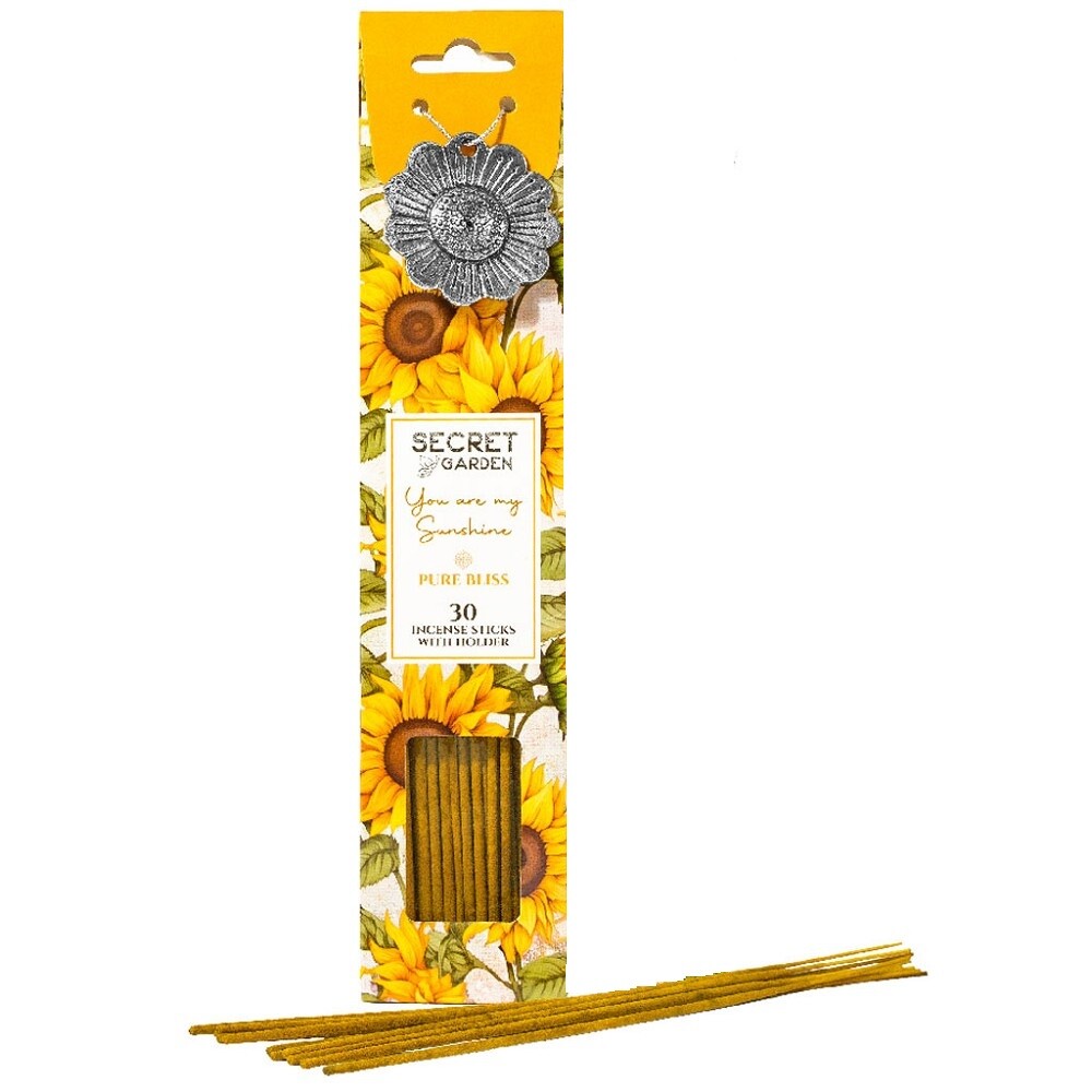 Arome Secret garden 30 vonných tyčiniek + kovový držiak
