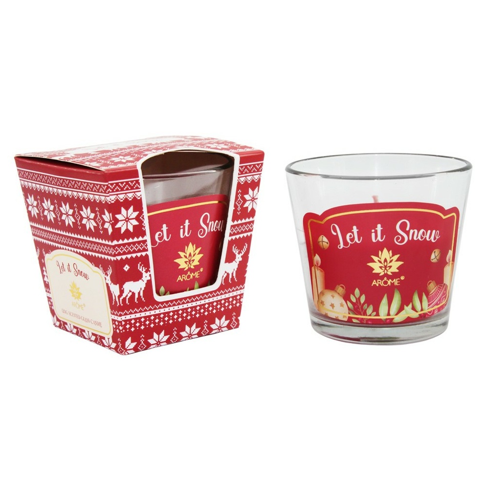 Arome Vonná sviečka v skle Spiced Aple