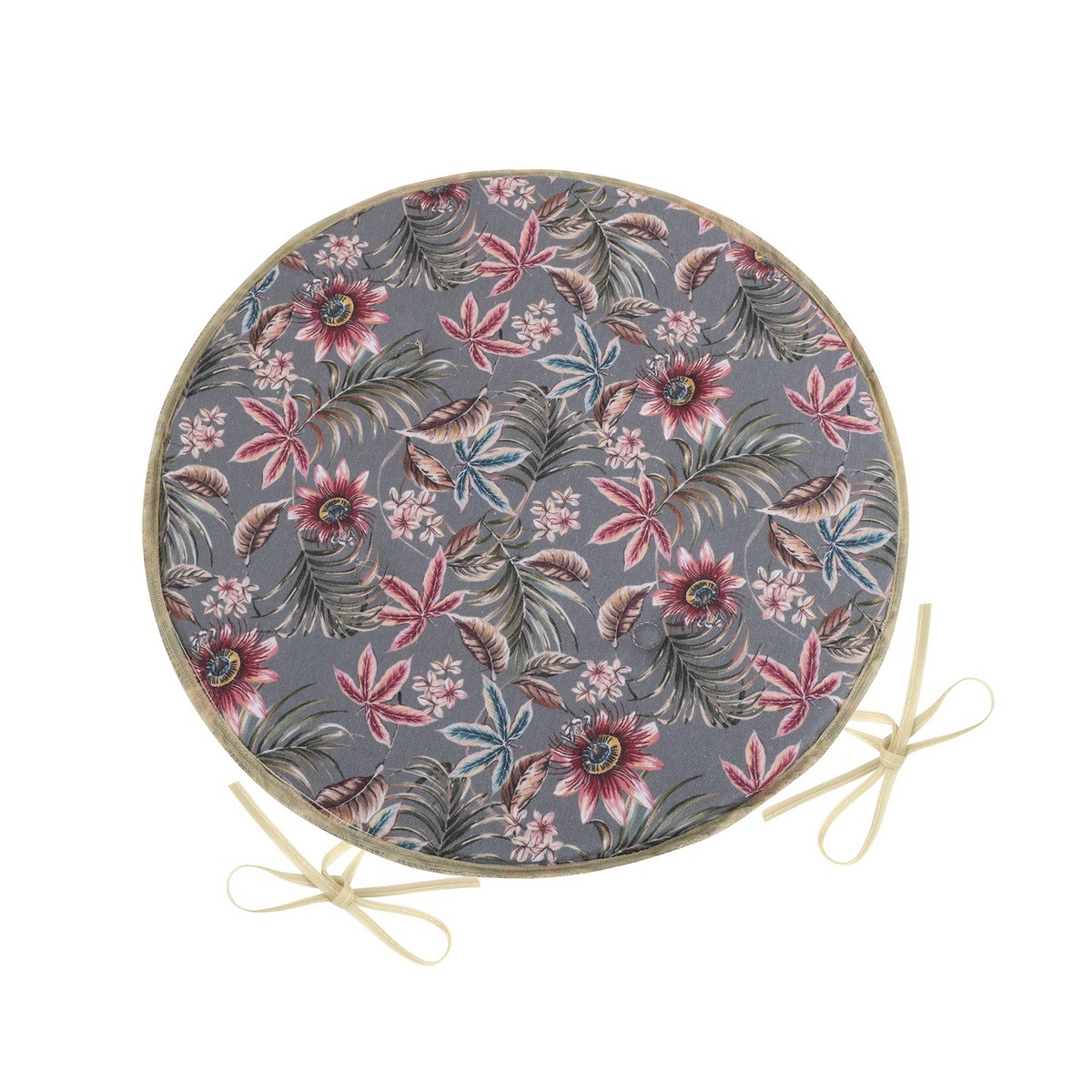 Bellatex Sedák DITA okrúhly hladký Mučenka