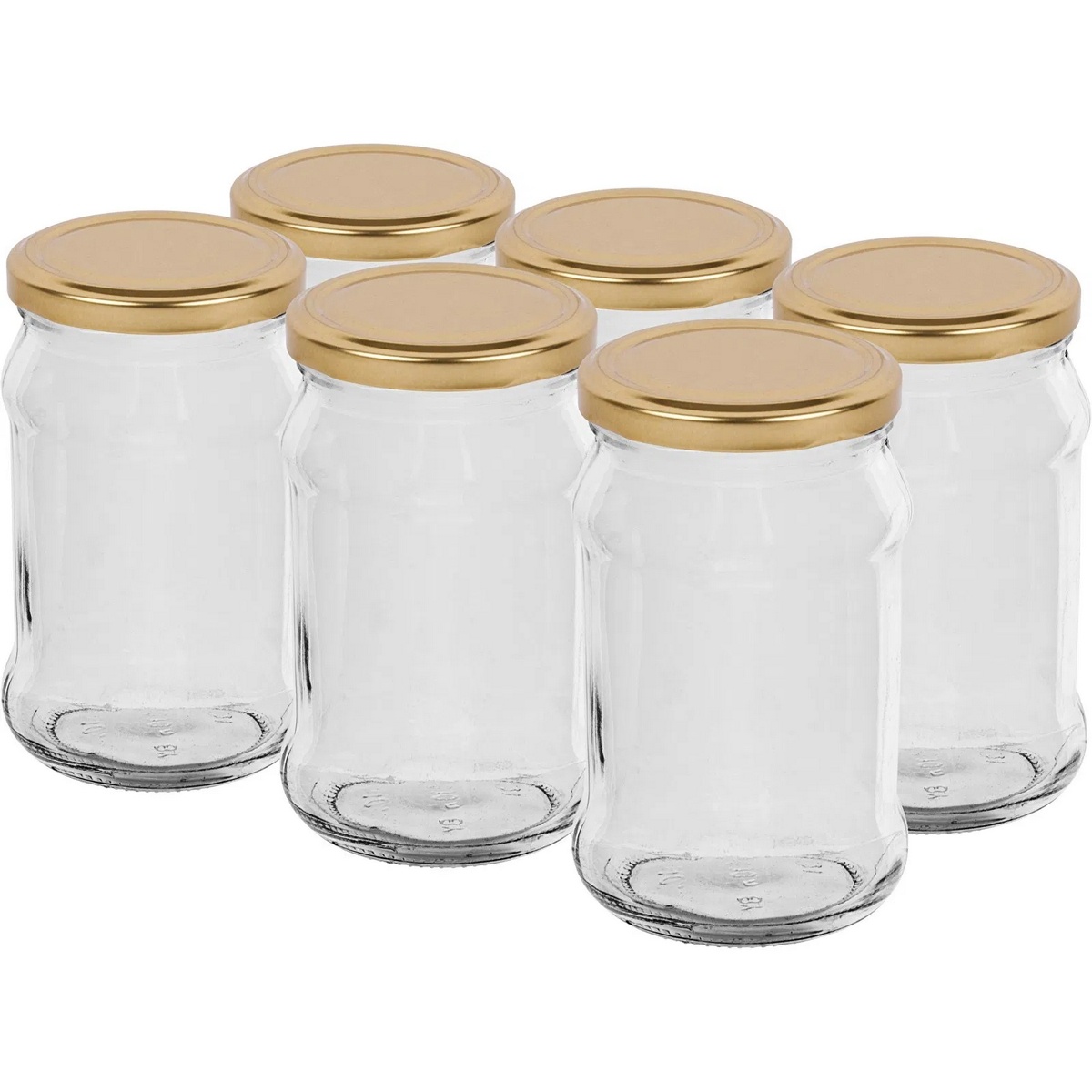 Browin Sada zaváracích pohárov s viečkom Twist 500 ml Browin Sada zaváracích pohárov s viečkom Twist 500 ml