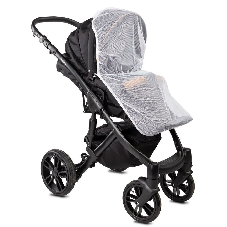 CARETERO Moskytiéra na kočík biela