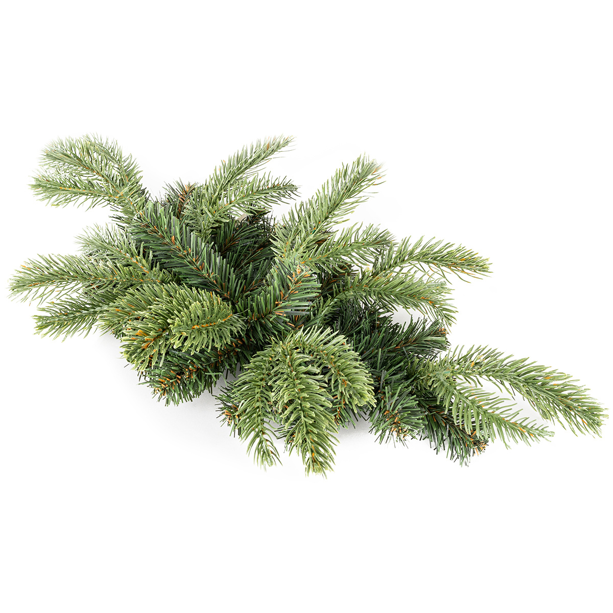 Dekoračný korpus z umelých smrekových vetiev​