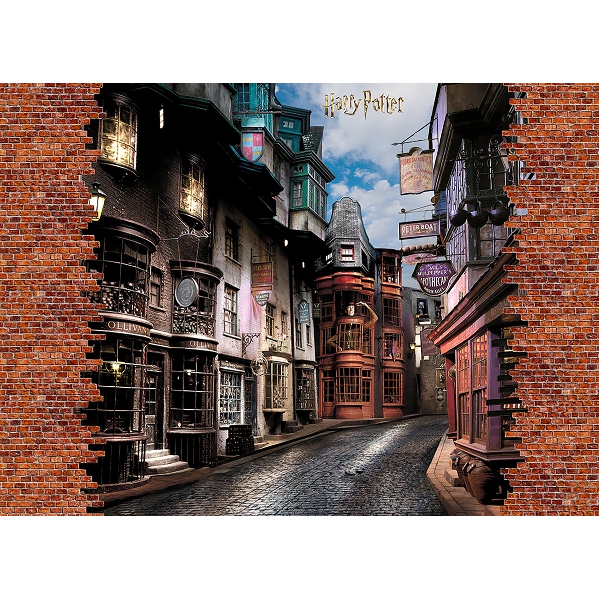 Detská fototapeta Harry Potter Diagon Alley 252 x 182 cm