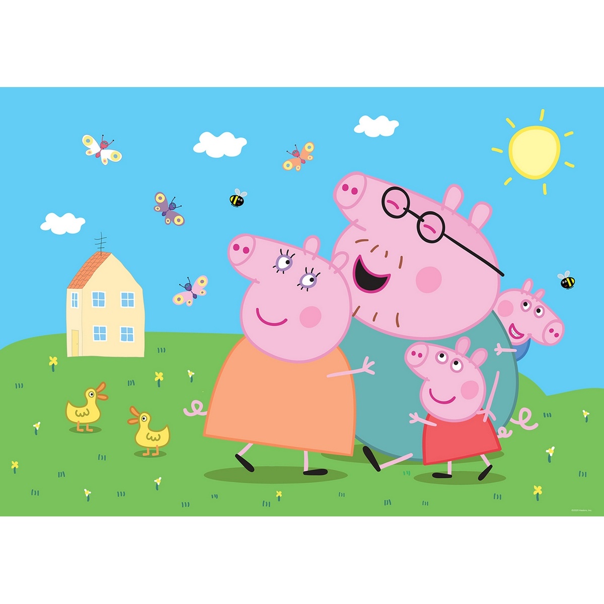 Detská fototapeta Pepa Pig 252 x 182 cm