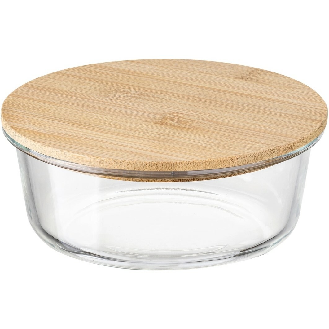 Florina Sklenená dóza s bambusovým viečkom Clavato Florina Sklenená dóza s bambusovým viečkom Clavato