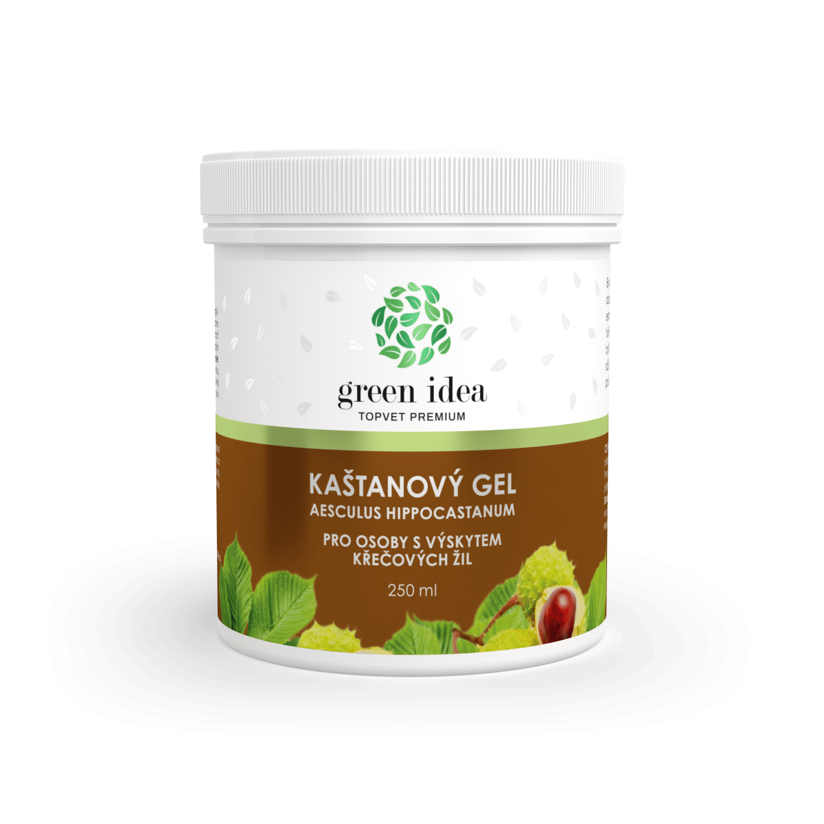 Gaštanový gél 250 ml Green Idea Gaštanový gél 250 ml Green Idea