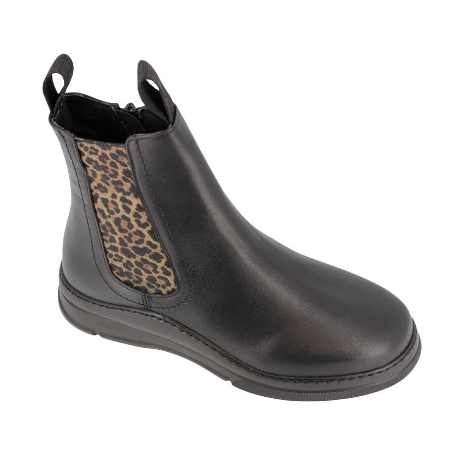 Hergos Členkové topánky Nero čierna Hergos Členkové topánky Nero čierna