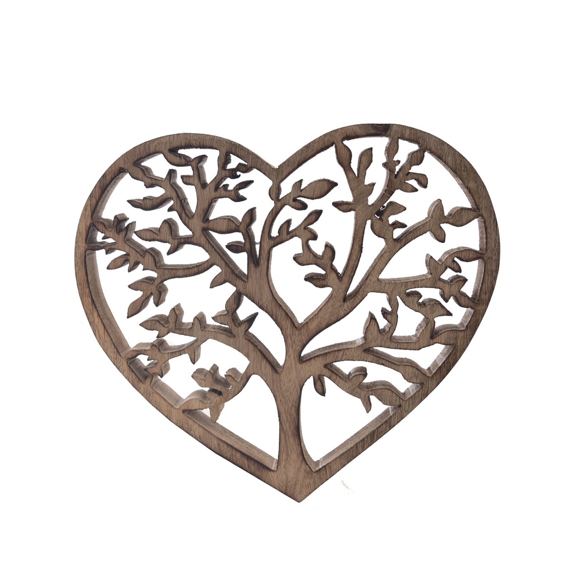 InDecor Strom života z mangového dreva Srdce