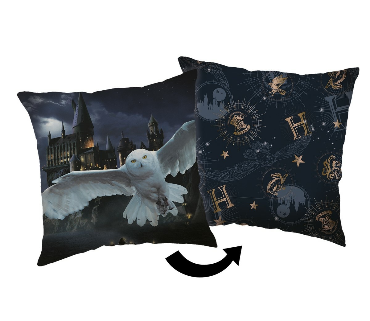 Jerry Fabrics Vankúšik Harry Potter Hogwarts Jerry Fabrics Vankúšik Harry Potter Hogwarts