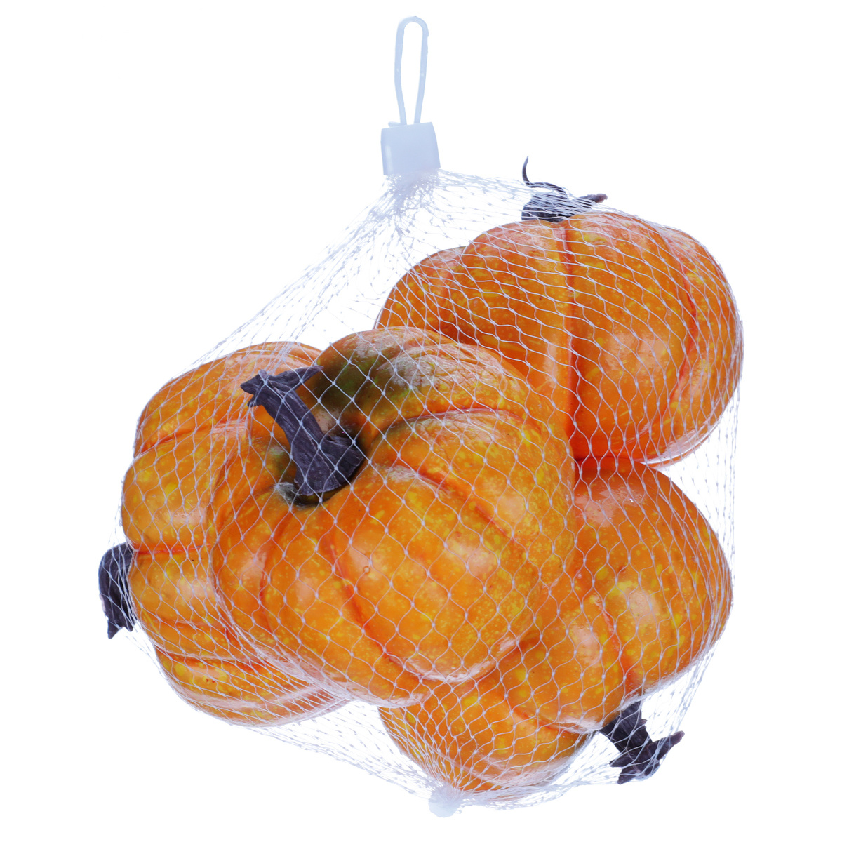 Jesenná dekorácia Súprava plastových tekvíc 10 x 7 cm